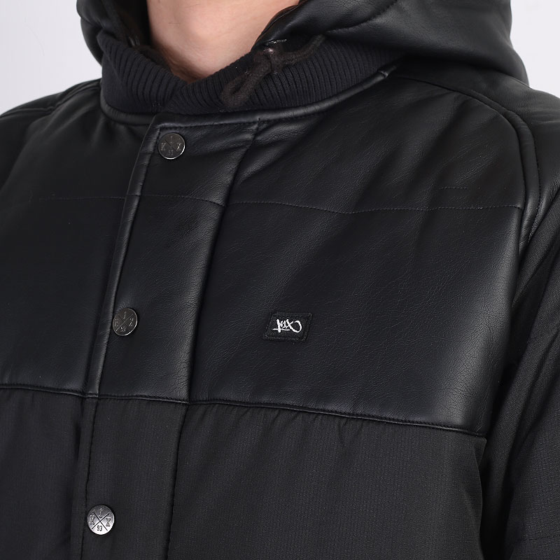 мужская черная куртка K1X PU Anchorage Jacket 1100-0217/0001 - цена, описание, фото 2